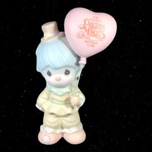 Precious Moments “Happiness is Belonging" Clown Figurine 5”T